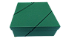 Caixa Rígida Cartonada - Verde Bandeira 30X28X10 - Imagem 1