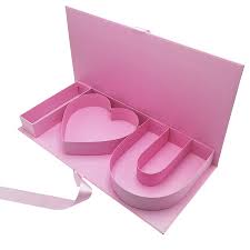 Caixa Rígida  Cartonada Eu te amo  para o dia dos namorados / casamento - Imagem 3