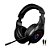 Fone Gamer Satellite GH-330 RGB / Com Fio - Preto - Imagem 1