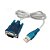 Cabo conversor Serial RS232 X USB 2.0, Knup - Imagem 1