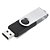 Pen Drive 64GB Multilaser Twist USB 2.0 PD590 Preto com Tampa Giratória - Imagem 1