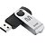 Pen Drive 64GB Multilaser Twist USB 2.0 PD590 Preto com Tampa Giratória - Imagem 3
