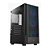 Gabinete Gamer Rise Mode Wave Mid Tower Vidro Temperado USB 3.0 C/ 3x Fans ARGB Preto - Imagem 1