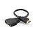 Cabo Divisor Duplicador Y HDMI Macho X 2 HDMI Femea (1.4V) - Imagem 2