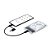 Case USB 3.0 e Type-C para SSD/HD 2.5" Exbom CGHD-70 Transparente - Imagem 3