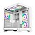 Gabinete Gamer Rise Mode Galaxy Glass Mini Branco - Imagem 1