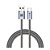 Cabo USB para USB-C 1 metro 60W Hrebos CB-267C - Imagem 1