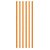Canudo Biodegradável Missoni Laranja - 12 unidades - Regina - Rizzo - Imagem 1