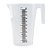 Copo Medidor Sem Tampa - Plástico - 2000 ml - Cromus Linha Profissional Allonsy - 1 unidade - Rizzo - Imagem 1
