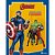 Livro ilustrado Para Colorir - Vingadores - 1 unidade - Marvel - Rizzo - Imagem 1