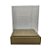 Caixa para Panetone 250g - Dourado - 1 unidade - Cromus - Rizzo - Imagem 1