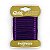 Fita em Cetim - Cor 675 Violeta - 10 m x 4 mm - 1 unidade - Fitas Progresso - Rizzo - Imagem 1