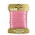 Fita em Cetim - Cor 009 Rosa Pétala - 10 m x 4 mm - 1 unidade - Fitas Progresso - Rizzo - Imagem 1