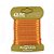 Fita em Cetim - Cor 066 Laranja - 10 m x 4 mm - 1 unidade - Fitas Progresso - Rizzo - Imagem 1