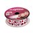 Fita de Cetim "Corações" Vermelho e Branco - Cor 839 - 10 m x 22 mm - 1 unidade - Fitas Progresso - Imagem 2