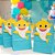 Sacola com Fechamento Baby Shark - 10 Unidades - Cromus - Rizzo Festas - Imagem 5
