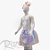 Kit Fantasia Infantil Carnaval - Sereia - Roxo - Mod:582 - 01 unidade - Rizzo - Imagem 1