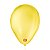 Balão de Festa 6,5" Basic - Amarelo - 50 Unidades - Balões São Roque - Imagem 1