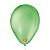 Balão de Festa 6,5" Basic - Verde - 50 Unidades - Balões São Roque - Imagem 1