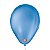 Balão de Festa 6,5" Basic - Azul - 50 Unidades - Balões São Roque - Imagem 1