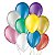 Balão de Festa Cintilante - Sortido - 50 Unidades - Balões São Roque - Rizzo - Imagem 1