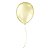 Balão de Festa Látex Perolado - Amarelo - 50 Unidades - Balões São Roque - Rizzo Balões - Imagem 1