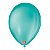 Balão de Festa Látex Liso - Azul Oceano - 50 Unidades - Balões São Roque - Imagem 1