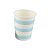 Copo papel Listrado Azul Bebe Biodegradável - 10 unidades - 270 ml - Rizzo - Imagem 1