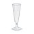 Taça para Champagne Transparente - 6 unidades - 150 ml - Rizzo - Imagem 1