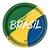 Prato Redondo Brasil Copa 2022 - 8 unidades - Festcolor - Imagem 1