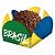 Porta Forminhas Brasil Copa 2022 - 40 unidades - Festcolor - Imagem 1