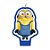 Vela Plana - Festa Minions 2 - 1 unidade - Festcolor - Rizzo - Imagem 1