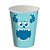 Copo de Papel Festa Monstros SA - 200ml - 8 unidades - Festcolor - Rizzo - Imagem 1
