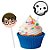 Bandeirinha para Docinho Festa Harry Potter Kids - 8 unidades - Festcolor - Rizzo Festas​ - Imagem 1