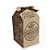 Caixa Kraft Puro Cacau Páscoa 6cm x 6cm x 12cm - 8 Unidades - Festcolor - Rizzo - Imagem 1