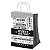 Sacola M 29,5x23,5cm Preto e Branco - 50 unidades - Food Service Festcolor - Rizzo - Imagem 1