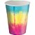 Copo de Papel 200ml Festa Tie Dye - 08 Unidades - Festcolor - Rizzo Festas - Imagem 1
