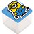 Aplique 3D Festa Minions - 12 unidades - Festcolor - Rizzo Embalagens e Festas - Imagem 1