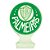 Vela Emblema Festa Palmeiras - 1 unidade - Festcolor -  Embalagens e Festas - Imagem 1