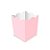 Cachepot Live Colors - Rosa Candy - 08 unidades - Junco - Rizzo - Imagem 1