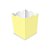 Cachepot Live Colors - Amarelo Candy - 08 unidades - Junco - Rizzo - Imagem 1