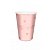 Copo de Papel Romantico Rose Gold 240ml - 8 unidades - Cromus - Rizzo - Imagem 1