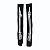 Meia 5/8 - Esqueleto - Branco e Preto - Festa Halloween - 1 unidade - Cromus - Rizzo - Imagem 1