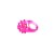 Anel Pisca com LED Colorido -  Rosa - 1 unidade - Rizzo - Imagem 1