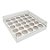 Caixa Base Brigadeiro - Branco - 25 Cavidades (20 x 20 x 5) - 5 unidades - Decora Doces - Rizzo - Imagem 1