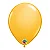 Balão de Festa Látex Liso Sólido - Goldenrod (Amarelo Ouro) - Qualatex - Rizzo - Imagem 1