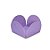 Forminhas para Doces 4 Pétalas Violeta  - 50 unidades - FunFestas - Rizzo - Imagem 1