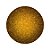 Balão Bubble Transparente com Glitter Dourado - 11" 26cm - 1 unidade - PartiuFesta - Rizzo - Imagem 1