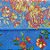 Toalha de Mesa Chita Flor Azul -  70x70cm - 1 unidade - Rizzo - Imagem 1