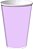 Copo Descartável de Papel Live Colors - Lilas Candy - 330 ml - 8 cm x  11,5 cm - 8 unidades - Rizzo - Imagem 1